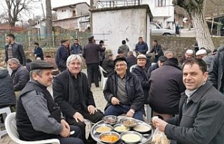 Başkan Cengiz Kuşdere köyünde