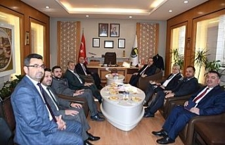 Bursa Valisi Canbolat’tan Başkan Taban’a ziyaret