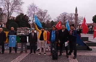 Bursa’da Çin’in Doğu Türkistan politikaları...