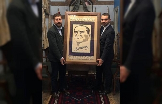 Atatürk portresi işlenmiş Yağcıbedir halısı...