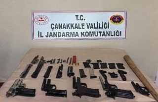 Çanakkale’de uyuşturucu ve silah ticareti operasyonu