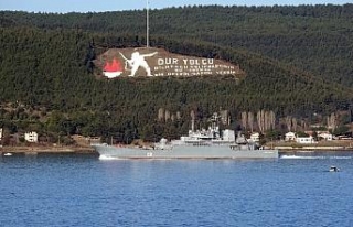 Rus savaş gemisi ’Caesar Kunikov’ Çanakkale...