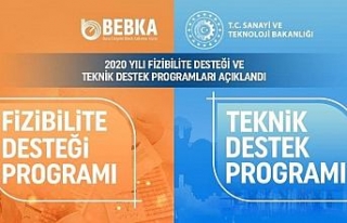 BEBKA 2020 yılı fizibilite desteği ve teknik destek...