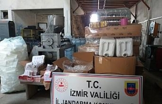 İzmir’de sahte dezenfektan üretenlere darbe