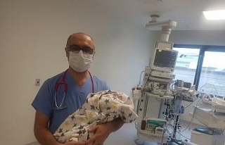 Bursa’da 18 günlük bebek korona virüsü yendi