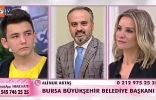 Bursa Büyükşehir Belediye Başkanı Aktaş Uğurcan’a...