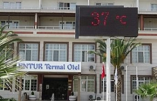 Kuzey Ege’de termometreler 37 dereceyi gösterdi