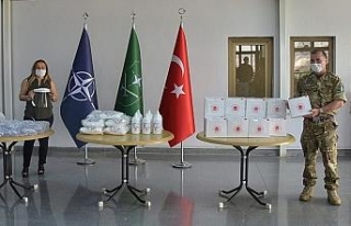 NATO’da görevli personele sağlık malzemesi desteği