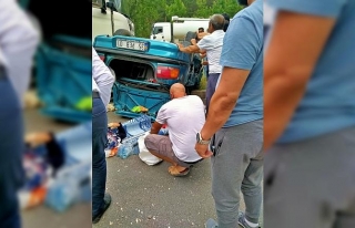 İzmir’de feci kaza: 4 yaralı