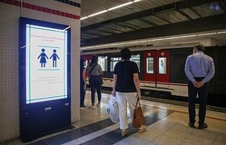 Metro ve tramvay vagonlarında günde 491 kez dezenfeksiyon