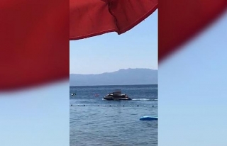 Bursa sahillerinde jet skili tacizci şoku