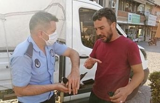 Yaralı kuşa Sındırgı Belediyesi sahip çıktı
