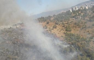 İzmir’de aynı anda 2 yangın