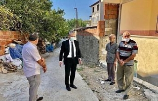 Başkan Hasan Arslan çalışmaları yerinde inceledi