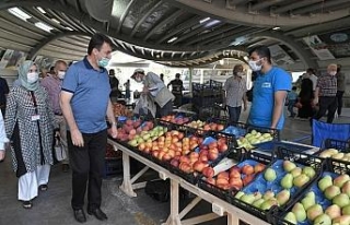 Bursa’nın ilk çiftçi pazarı açıldı