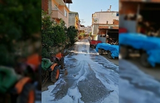 İznik sokakları koronaya karşı dezenfekte ediliyor