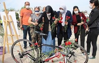 Kazada yaşamını yitiren bisikletli Zeynep’e duygusal...