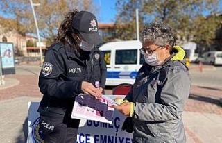 Balıkesir polisinden kadınlara “KADES” brifingi