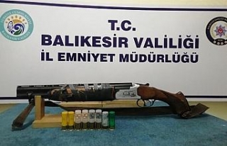 Balıkesir’de polis 90 aranan şahıs ve 40 silah...