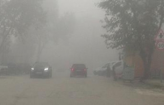 Bursa’da sis zor anlar yaşattı