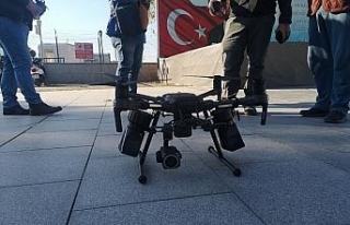 İzmir’de drone destekli korona denetimi
