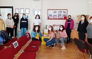 Öğrencilerden İzmir’e yardım eli