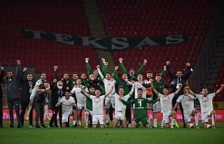 Bursaspor 2020 yılında 18 kez kazandı, 62 kez sevindi