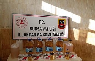 Bursa’da sahte içki operasyonu