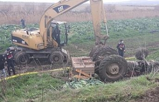 Manyas’ta traktör kazası: 2 ölü