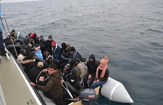 Ayvalık’ta 31 göçmen kurtarıldı