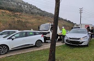 Bursa’da zincirleme kaza: 1 yaralı