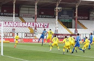 TFF 1. Lig: RH Bandırmaspor: 2 - İstanbulspor: 1