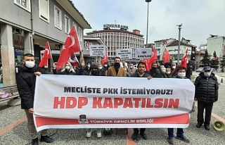 Balıkesir'de HDP'nin kapatılması için...