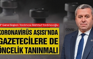 BBP Gazetecinin sesi oldu : Yardımcıoğlu: Koronavirüs...