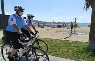Bisikletli polisler