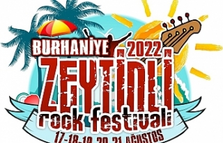Burhaniye Zeytinli Rock Festivali’nin tarihleri...