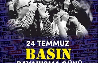 Balıkesir Gazeteciler Cemiyeti, "24 Temmuz Basın...