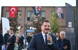 Başkan Yılmaz, Avlu 2. Etap açılışında Erdoğan...