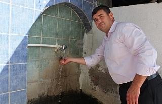 Baski Burhaniye'de mahalle sakinlerine su sevinci...