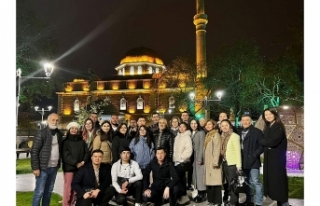 Kazakistanlı gazeteciler Balıkesir'de 