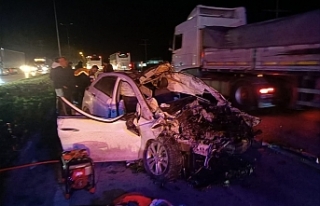 Bandırma'da korkunç kaza: 1 ölü 2 yaralı