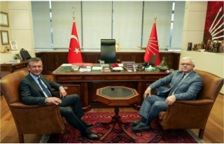 Başkan Deveciler Ve CHP Genel Başkanı Özgür Özel...