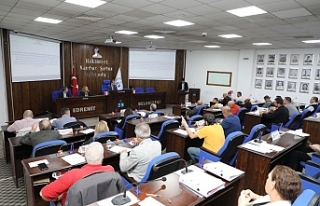 Edremit Belediye Meclisi Kasım ayı toplantısı...