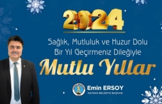 Havran Belediye Başkanı Emin Ersoy, mutlu ve sağlık...