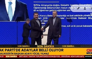 Cumhurbaşkanı Erdoğan, "Balıkesir'in...