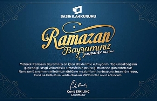 BİK Genel Müdürü Cavit Erkılınç'tan Ramazan...