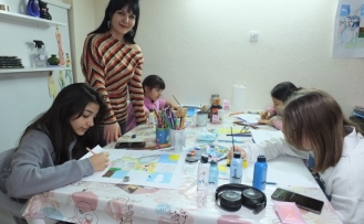 Burhaniye’de Eda öğretmen öğrencileri, özel yetenek sınavına hazırlıyor