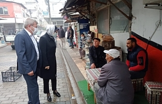 Balıkesir Milletvekili Belgin Uygur Manyas'ta