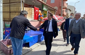 Halk nerede Karesi Belediye Başkanı Dinçer Orkan orada.