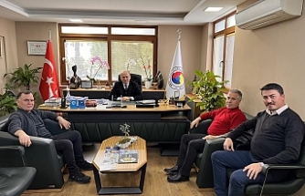 Eski Başkan Mehmet Ertaş, ETO'yu ziyaret etti